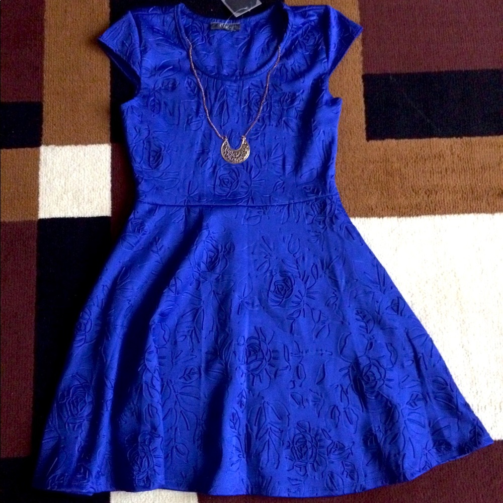 Royal Blue Dress